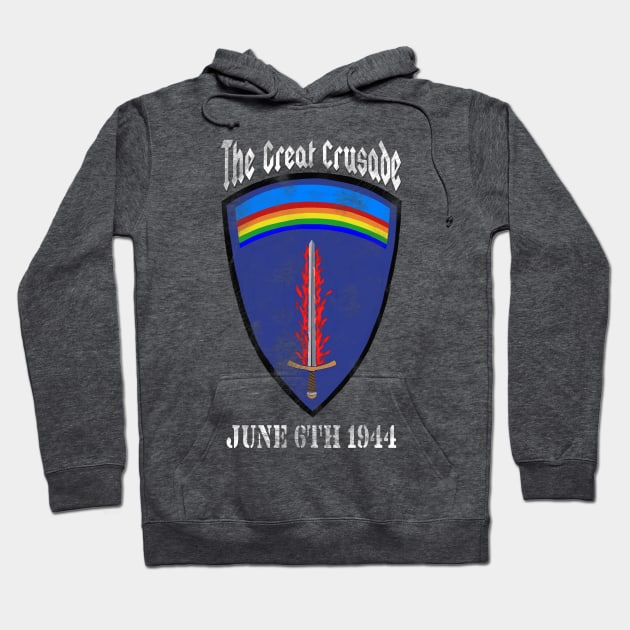 The Great Crusade Hoodie by DistractedGeek